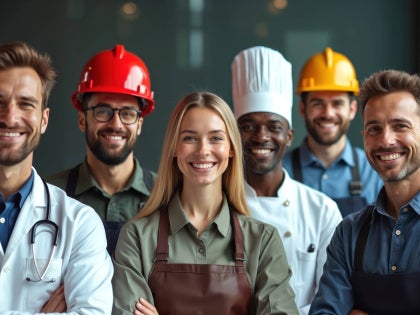 different types of professionals
