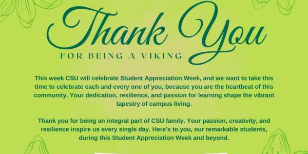 Thank you for being a Viking!