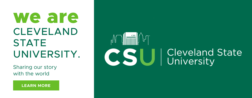 We Are Cleveland State University! CSU launches new brand initiative and logo