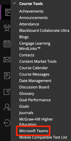 Teams Course Tool