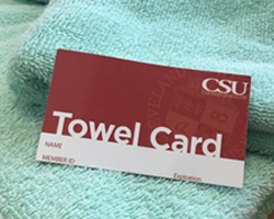 Towel Service at the CSU Rec