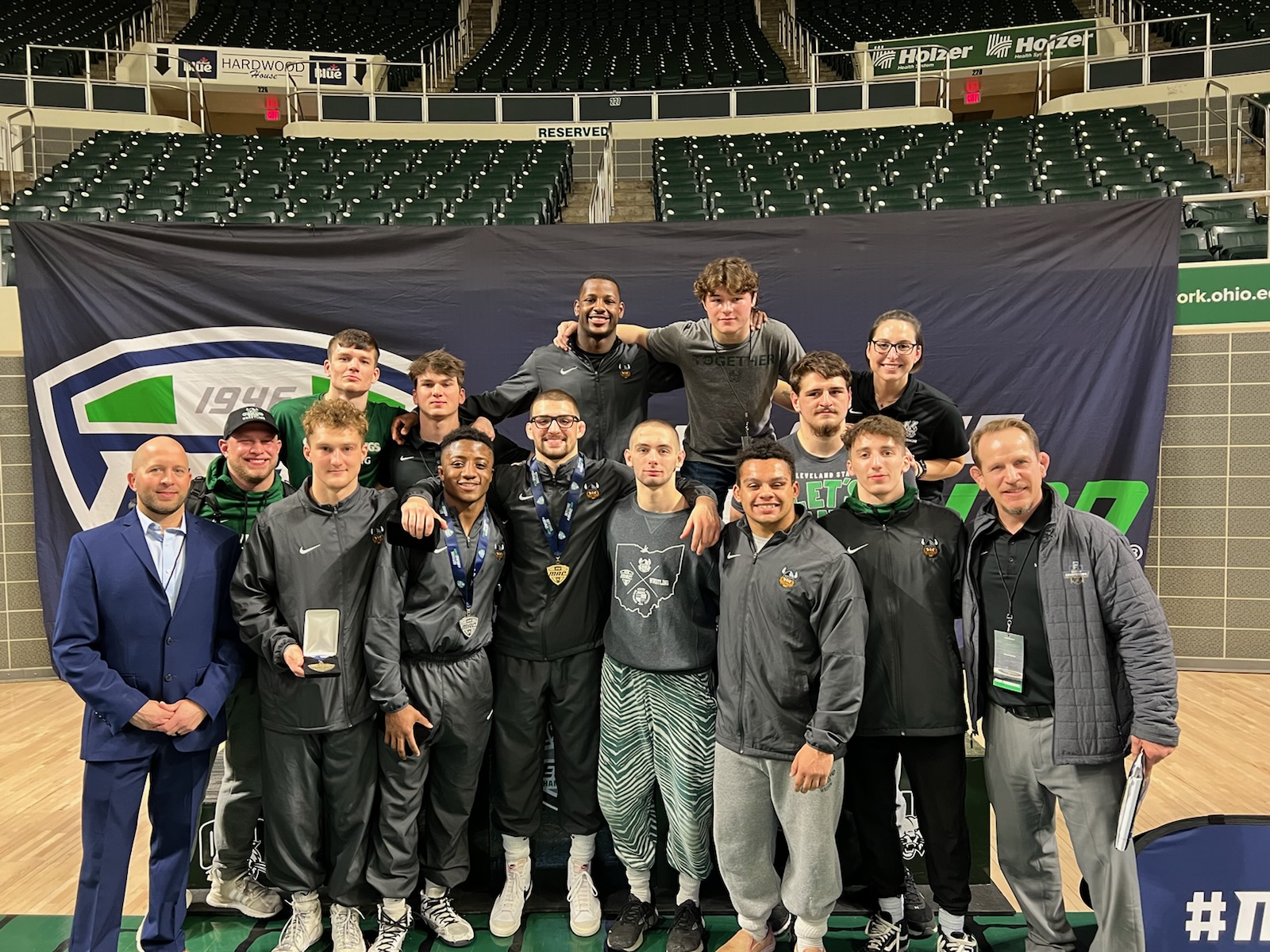 Smith Claims First-Ever MAC Championship, Cleveland State Wrestling Qualifies Three for NCAA Nationals